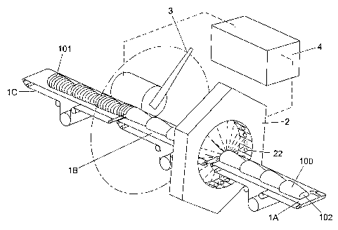 A single figure which represents the drawing illustrating the invention.